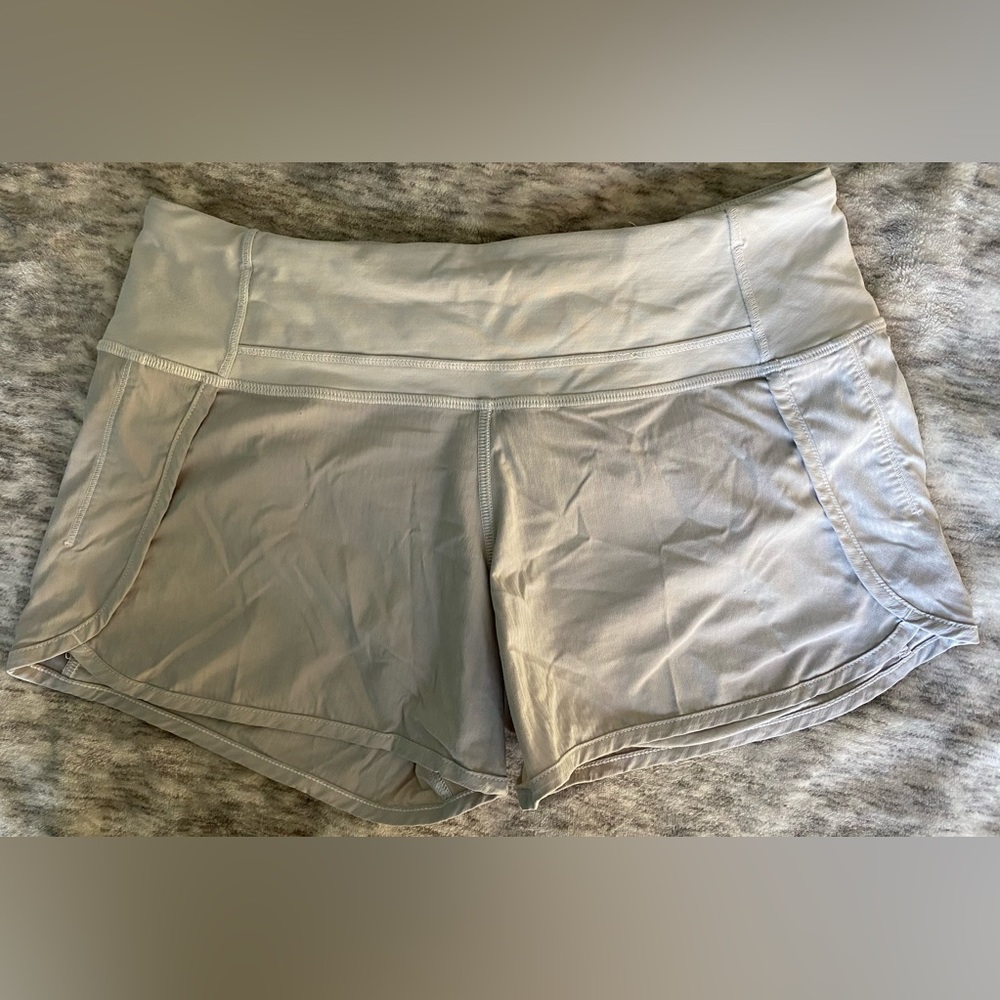 Grey Lululemon shorts